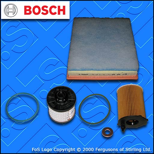 SERVICE KIT for PEUGEOT 308 1.6 BLUEHDI DV6F* OIL AIR FUEL FILTERS SPW 2013-2018