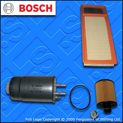 SERVICE KIT for PEUGEOT BIPPER 1.3 HDI OIL AIR FUEL FILTER SUMP PLUG (2010-2017)