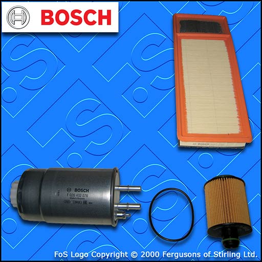 SERVICE KIT for PEUGEOT BIPPER 1.3 HDI OIL AIR FUEL FILTERS (2010-2017)