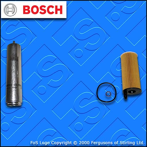 SERVICE KIT for BMW 5 SERIES F10 530D 190KW BOSCH OIL FUEL FILTERS (2011-2016)