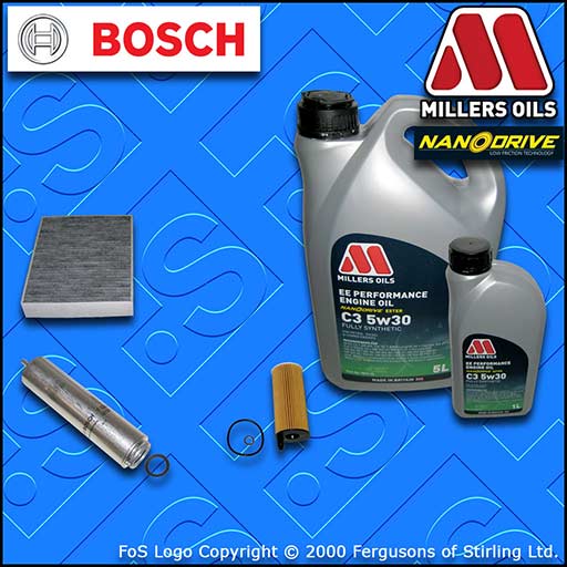 SERVICE KIT BMW 4 SERIES GRAN COUPE F36 418D N47 OIL FUEL CABIN FILTER+OIL 14-15