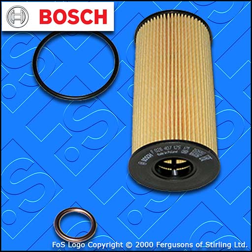 SERVICE KIT for NISSAN NV400 2.3 DCI BOSCH OIL FILTER SUMP PLUG SEAL (2011-2021)