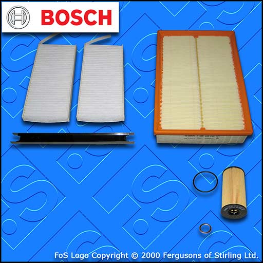 SERVICE KIT for NISSAN NV400 2.3 DCI BOSCH OIL AIR CABIN FILTERS (2011-2021)