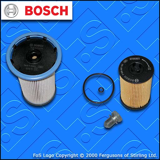 SERVICE KIT for VW SCIROCCO 2.0 TDI ENG=CU* OIL FUEL FILTERS (2013-2017)