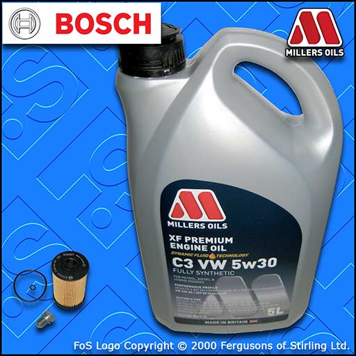 SERVICE KIT for SEAT TOLEDO (NH) 1.6 TDI CXMA OIL FILTER +APPROVED OIL 2015-2018
