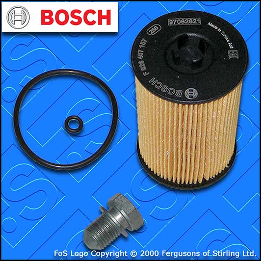 SERVICE KIT for VW SCIROCCO 2.0 TDI ENG=CU* OIL FILTER SUMP PLUG (2013-2017)