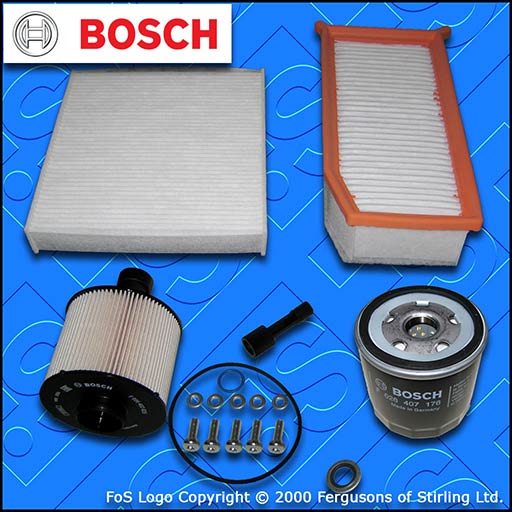 SERVICE KIT for RENAULT CLIO MK4 1.5 DCI OIL AIR FUEL CABIN FILTERS (2012-2019)