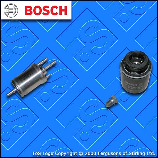 SERVICE KIT for VW SCIROCCO 1.4 TSI CAXA CMSB BOSCH OIL FUEL FILTERS (2008-2010)