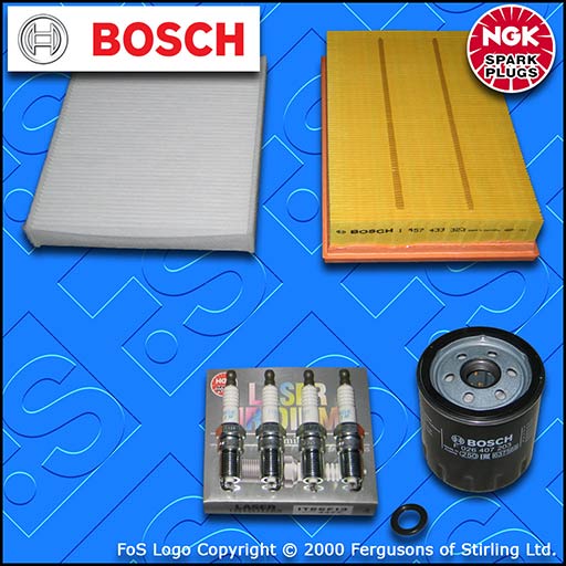 SERVICE KIT for FORD FOCUS MK2 1.8 16V OIL AIR CABIN FILTER PLUGS 2004-2007