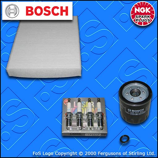 SERVICE KIT for FORD FIESTA MK6 ST150 OIL CABIN FILTERS PLUGS (2004-2008)