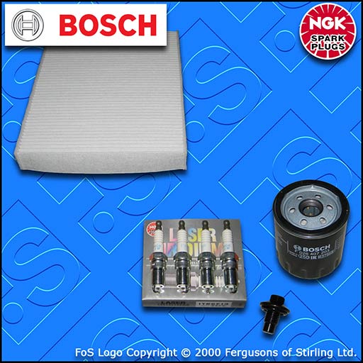 SERVICE KIT for FORD FIESTA MK6 ST150 OIL CABIN FILTERS PLUGS (2004-2008)