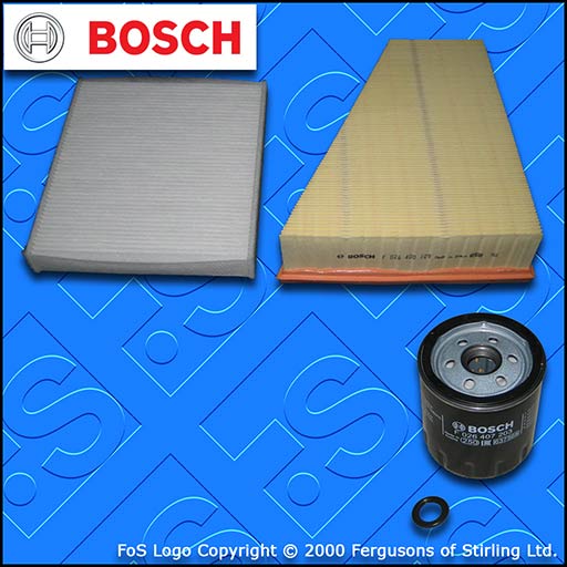 SERVICE KIT for FORD S-MAX 2.0 ECOBOOST BOSCH OIL AIR CABIN FILTERS (2010-2014)