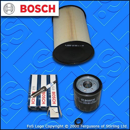 SERVICE KIT for FORD C-MAX 1.0 ECOBOOST BOSCH OIL AIR FILTERS PLUGS (2012-2019)