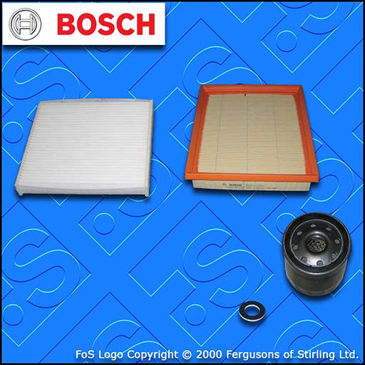 SERVICE KIT for LEXUS 200H CT (ZWA10) BOSCH OIL AIR CABIN FILTERS (2017-2023)