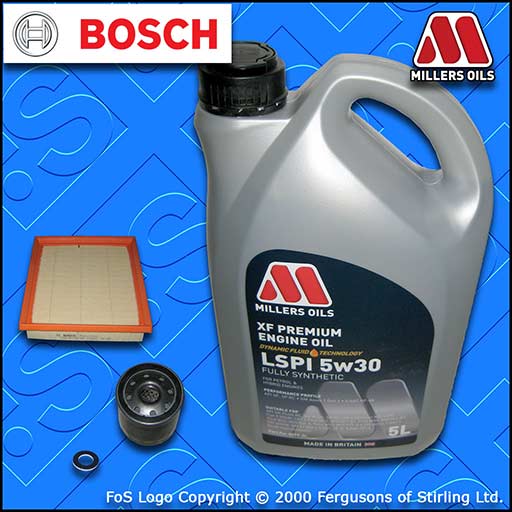 SERVICE KIT for LEXUS 200H CT (ZWA10) OIL AIR FILTERS +5w30 OIL (2017-2023)
