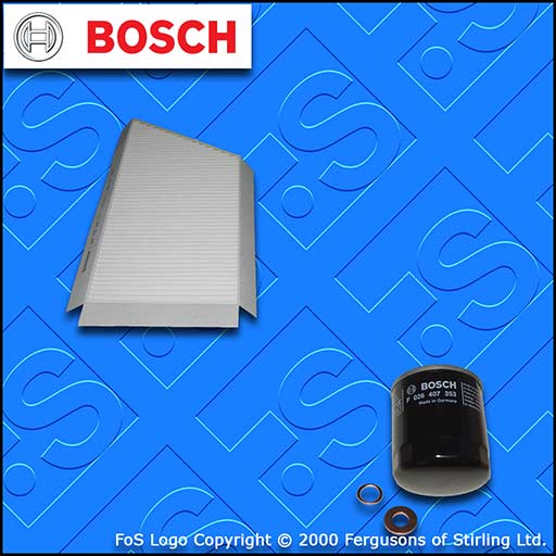 SERVICE KIT for PEUGEOT 206 2.0 HDI OIL CABIN FILTERS (1999-2007)