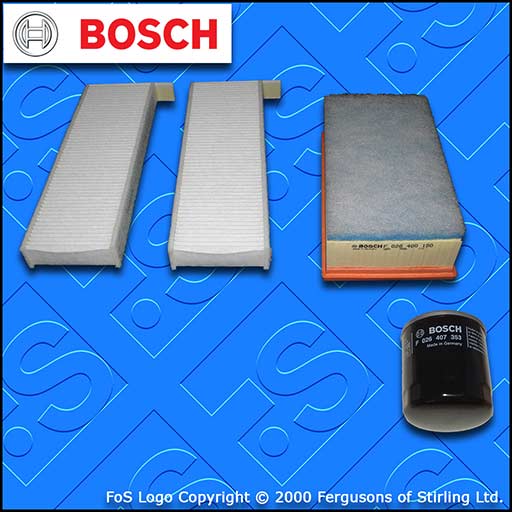 SERVICE KIT for DS DS5 2.0 BLUEHDI BOSCH OIL AIR CABIN FILTERS (2015-2019)