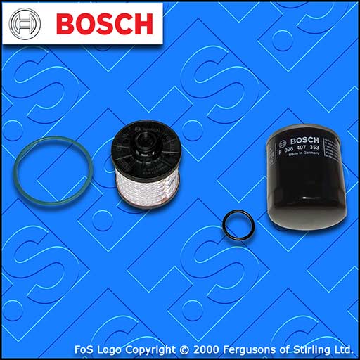 SERVICE KIT for PEUGEOT 508 2.0 BLUEHDI OIL FUEL FILTERS (2014-2018)