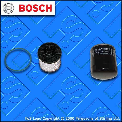 SERVICE KIT for DS DS5 2.0 BLUEHDI BOSCH OIL FUEL FILTERS (2015-2019)