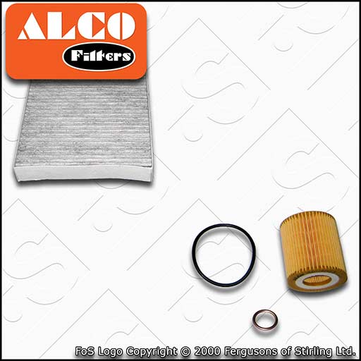 SERVICE KIT for VAUXHALL CROSSLAND 1.5 CDTI ALCO OIL CABIN FILTERS (2018-2022)
