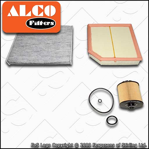 SERVICE KIT for VOLVO XC40 1.5 T2 T3 ALCO OIL AIR CABIN FILTERS (2019-2024)
