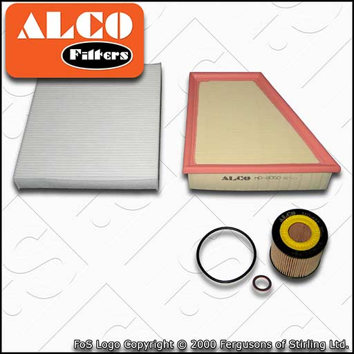 SERVICE KIT for SKODA RAPID NH 1.2 ALCO OIL AIR CABIN FILTERS (2012-2015)