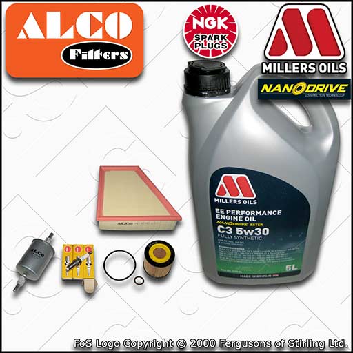 SERVICE KIT for VW FOX 1.2 BMD OIL AIR FUEL FILTERS PLUGS +EE OIL (2005-2011)