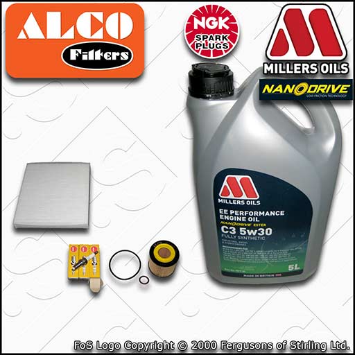 SERVICE KIT for VW FOX 1.2 BMD OIL CABIN FILTERS PLUGS +EE OIL (2005-2011)