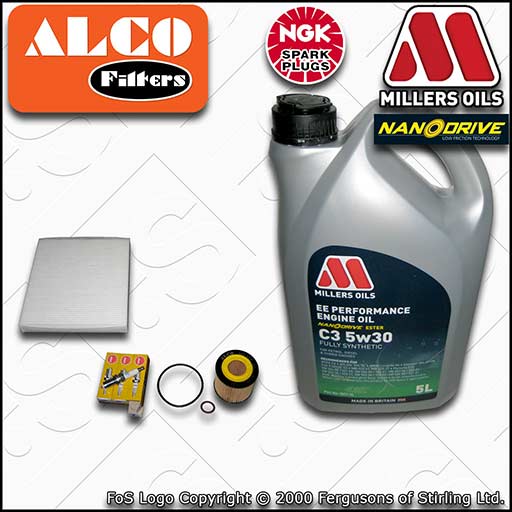SERVICE KIT for VW FOX 1.2 CHFA CHFB OIL CABIN FILTERS PLUGS +EE OIL (2005-2011)