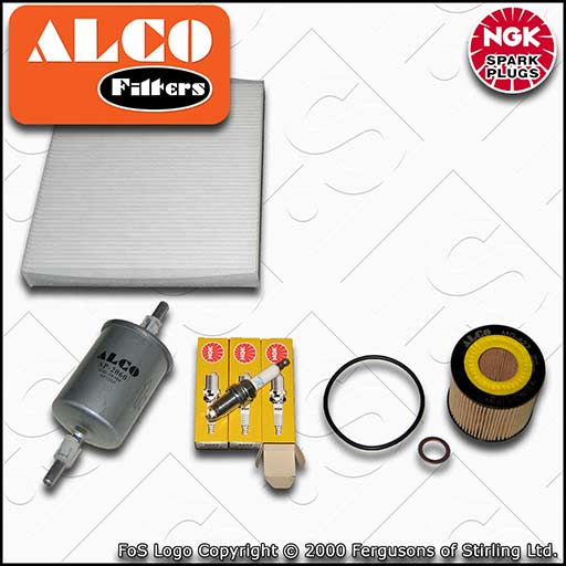 SERVICE KIT for VW FOX 1.2 BMD OIL FUEL CABIN FILTERS PLUGS (2005-2007)