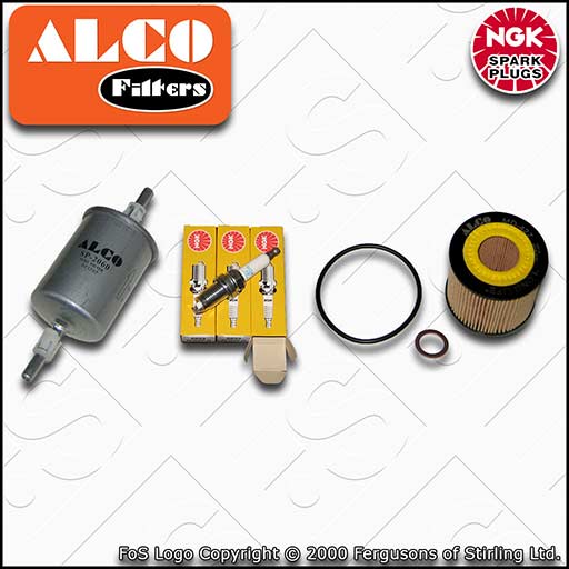 SERVICE KIT for VW FOX 1.2 BMD OIL FUEL FILTERS PLUGS (2005-2011)