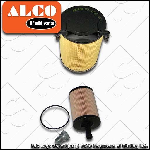 SERVICE KIT for VW CADDY 2K 2.0 SDI ALCO OIL AIR FILTERS (2004-2010)