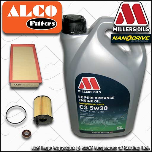 SERVICE KIT for MINI ONE COOPER D 1.6 R56 OIL AIR FILTERS +EE OIL (2006-2010)