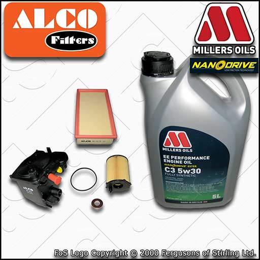 SERVICE KIT for MINI ONE COOPER D 1.6 R56 OIL AIR FUEL FILTERS +OIL (2006-2010)