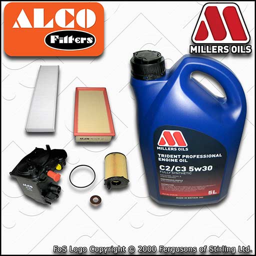 SERVICE KIT for MINI ONE COOPER D 1.6 R56 OIL AIR FUEL CABIN FILTER +OIL (06-10)