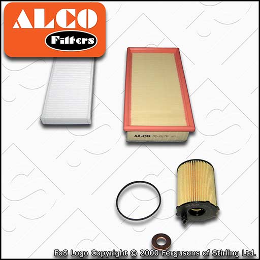 SERVICE KIT for MINI ONE COOPER D 1.6 R56 ALCO OIL AIR CABIN FILTERS (2006-2010)