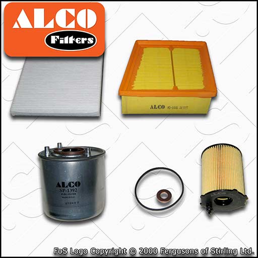 SERVICE KIT for FORD FIESTA MK7 1.6 TDCI T3* TZ* OIL AIR FUEL CABIN FILTER 10-17