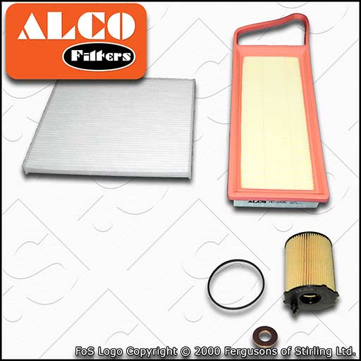 SERVICE KIT for PEUGEOT BIPPER 1.4 HDI ALCO OIL AIR CABIN FILTERS (2008-2018)