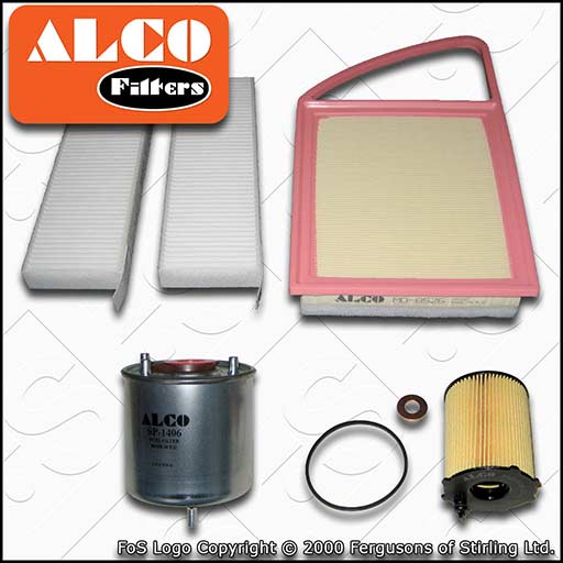 SERVICE KIT for CITROEN C4 PICASSO 1.6 HDI DV6C OIL AIR FUEL CABIN FILTERS 10-18