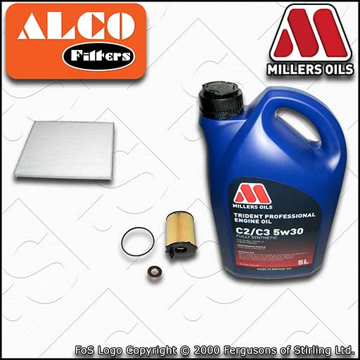 SERVICE KIT for PEUGEOT BIPPER 1.4 HDI OIL CABIN FILTERS +OIL (2008-2018)