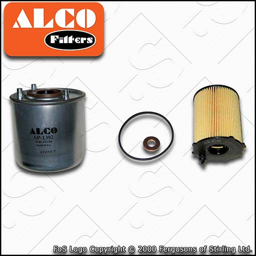 SERVICE KIT for FORD FOCUS MK3 1.6 TDCI ALCO OIL FUEL FILTERS (2010-2017)