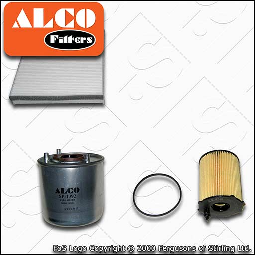 SERVICE KIT for FORD TRANSIT CONNECT 1.6 TDCI OIL FUEL CABIN FILTERS (2013-2017)