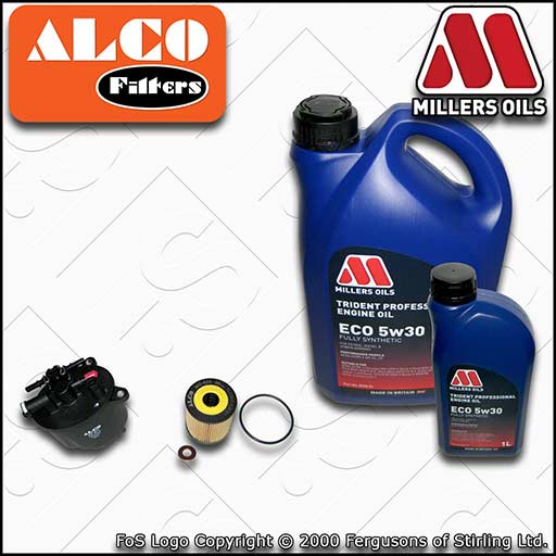 SERVICE KIT for FORD GALAXY 2.2 TDCI OIL FUEL FILTERS +OIL (2008-2015)