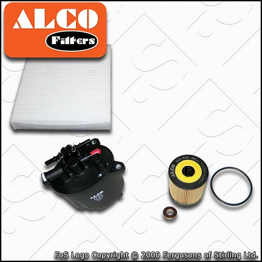 SERVICE KIT for FORD S-MAX 2.2 TDCI ALCO OIL FUEL CABIN FILTERS (2008-2014)