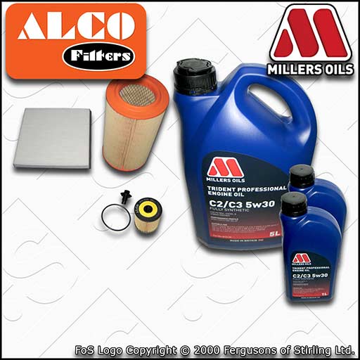 SERVICE KIT for PEUGEOT BOXER 2.2 HDI OIL AIR CABIN FILTERS +OIL (2006-2013)