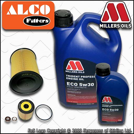 SERVICE KIT for FORD KUGA 2.0 TDCI OIL AIR FILTERS +LL OIL (2008-2012)