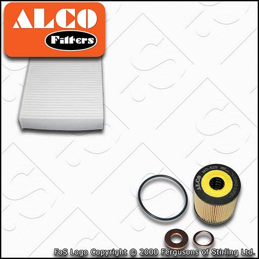 SERVICE KIT for PEUGEOT EXPERT 2L HDI ALCO OIL CABIN FILTERS (2007-2016)