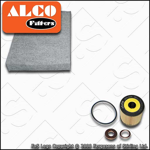 SERVICE KIT for PEUGEOT 508 2.0 HDI ALCO OIL CABIN FILTERS (2010-2018)