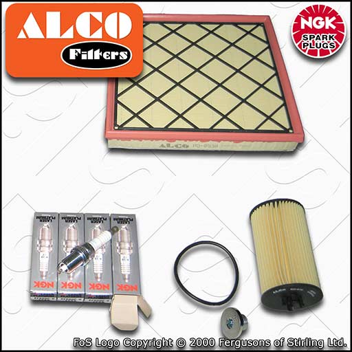 SERVICE KIT for VAUXHALL ASTRA J 1.6 TURBO A16LET OIL AIR FILTER PLUGS 2009-2015