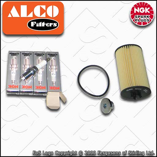 SERVICE KIT for VAUXHALL ASTRA J 1.6 TURBO A16LET OIL FILTER PLUGS (2009-2015)